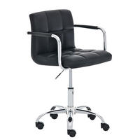 BÜROSTUHL Lucille, Schwarz - Schwarz, Textil/Metall (54/86/46cm) - TPFLiving