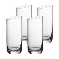 LONGDRINKGLÄSER NewMoon transparent 370 ml 4er Set - Transparent, Glas (0.37L) - Villeroy & Boch