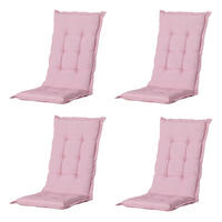 GARTENSTUHLKISSEN Panama 105/50 cm 4er-Set - Pink, Textil (50/6/105cm) - Madison