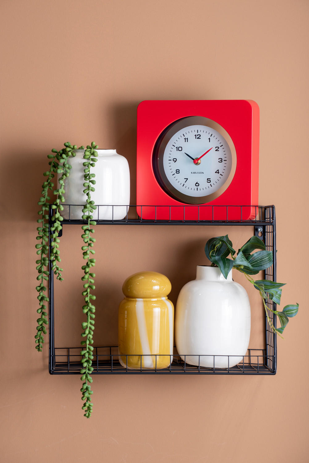 VASE Dulce Raya 10/10/19 cm - Gelb, Glas (19cm) - Present Time