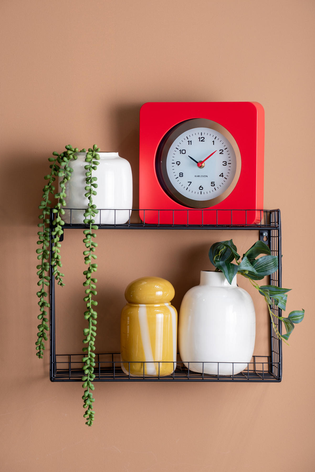 VASE Dulce Raya 10/10/19 cm - Gelb, Glas (19cm) - Present Time