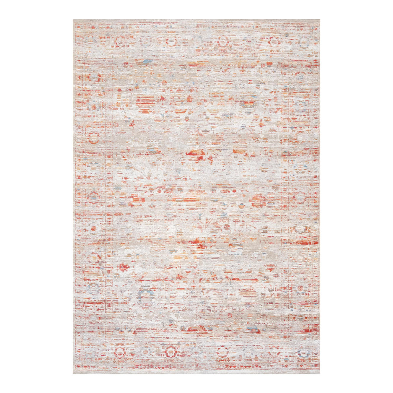 TEPPICH Galata Sunset Ushak 140/200 cm - Rot, Textil (140/200cm) - Louis De Poortere