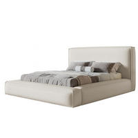 BETT 140x200 - Polsterbett mit Bettkasten und Metallrahmen - Modern Bett - Eleganter Catch-Me-Stoff - Kollektion Luna Maxi - Weiß - Weiß, Holz/Textil (140/200cm) - Alpi-Möbel