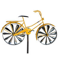GARTENSTECKER Metall Fahrrad XL 160 cm Gelb 96101 - Gelb, Metall (50/160/11.5cm) - DanDiBo