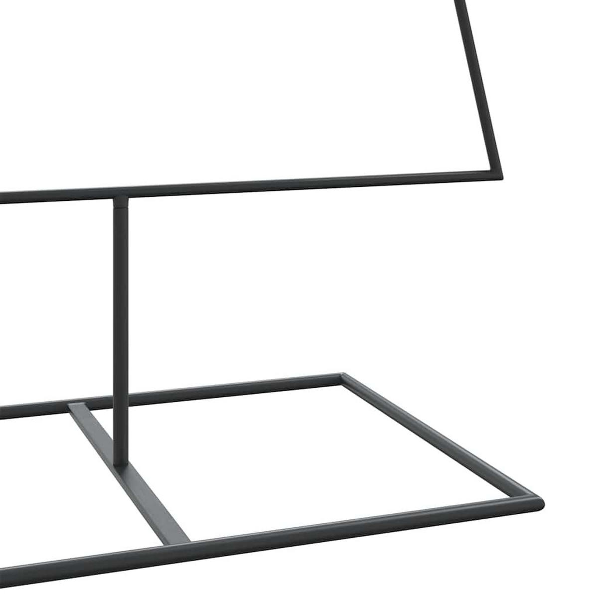 WEIHNACHTSBAUM Metall 80/75/180 Cm Schwarz Stahl - Schwarz, Metall (180cm) - vidaXL