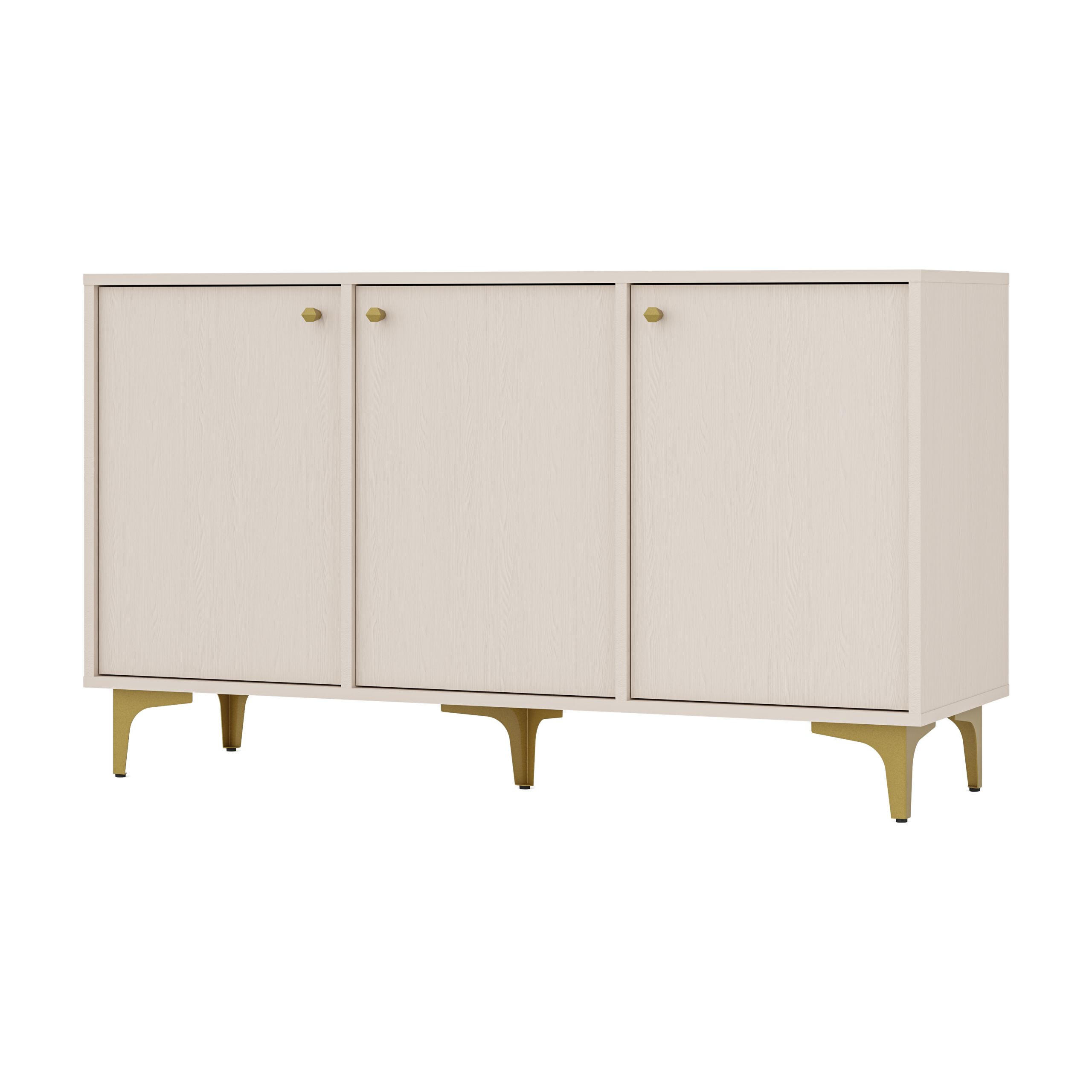 Masseno Kommode Beige 125x72x41 cm