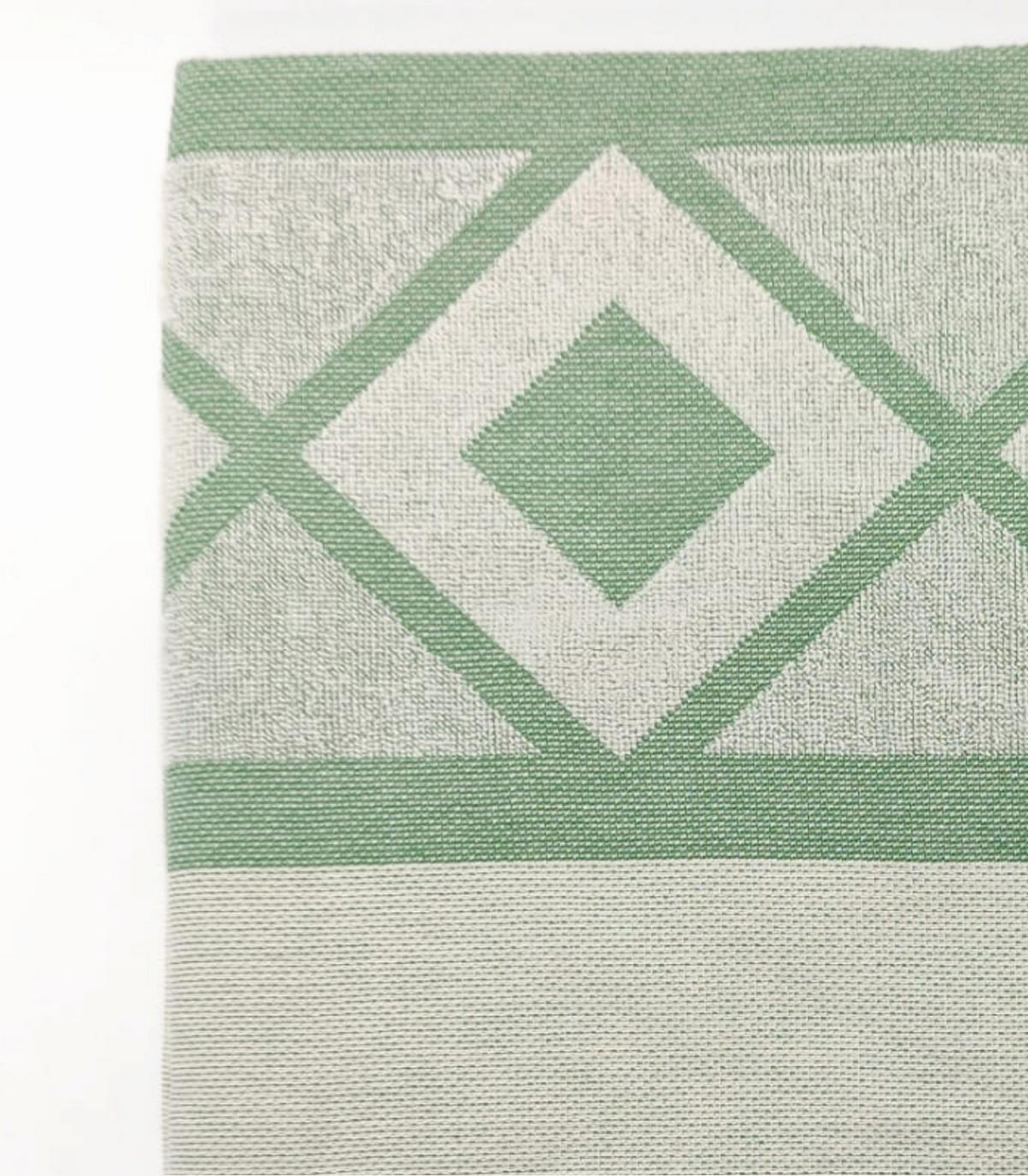 STRANDTUCH Breeze. Bio-Baumwolle. 100x175 cm. Grün - Grün, Textil (100/175cm) - SOWL