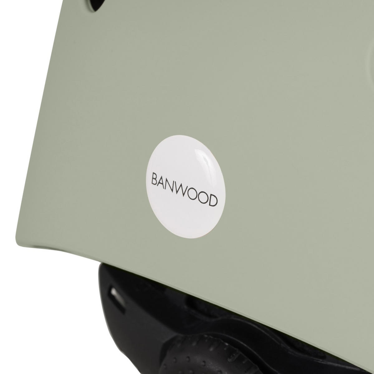 HELM für Kinder aus ABS-Recyclingmaterial, ab 3 Jahren, Olive - Olivgrün, Kunststoff (21/24cm) - Banwood