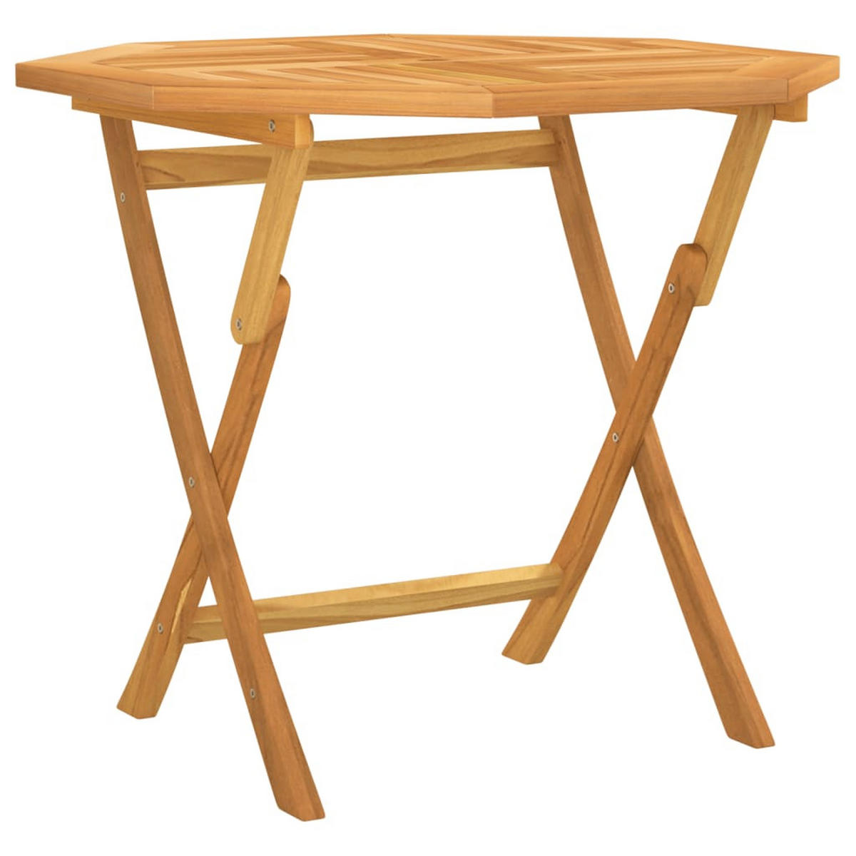 GARTENTISCH Tischbold 85/76/85 cm - Hellbraun, Naturmaterialien (85/85/76cm) - ZMH