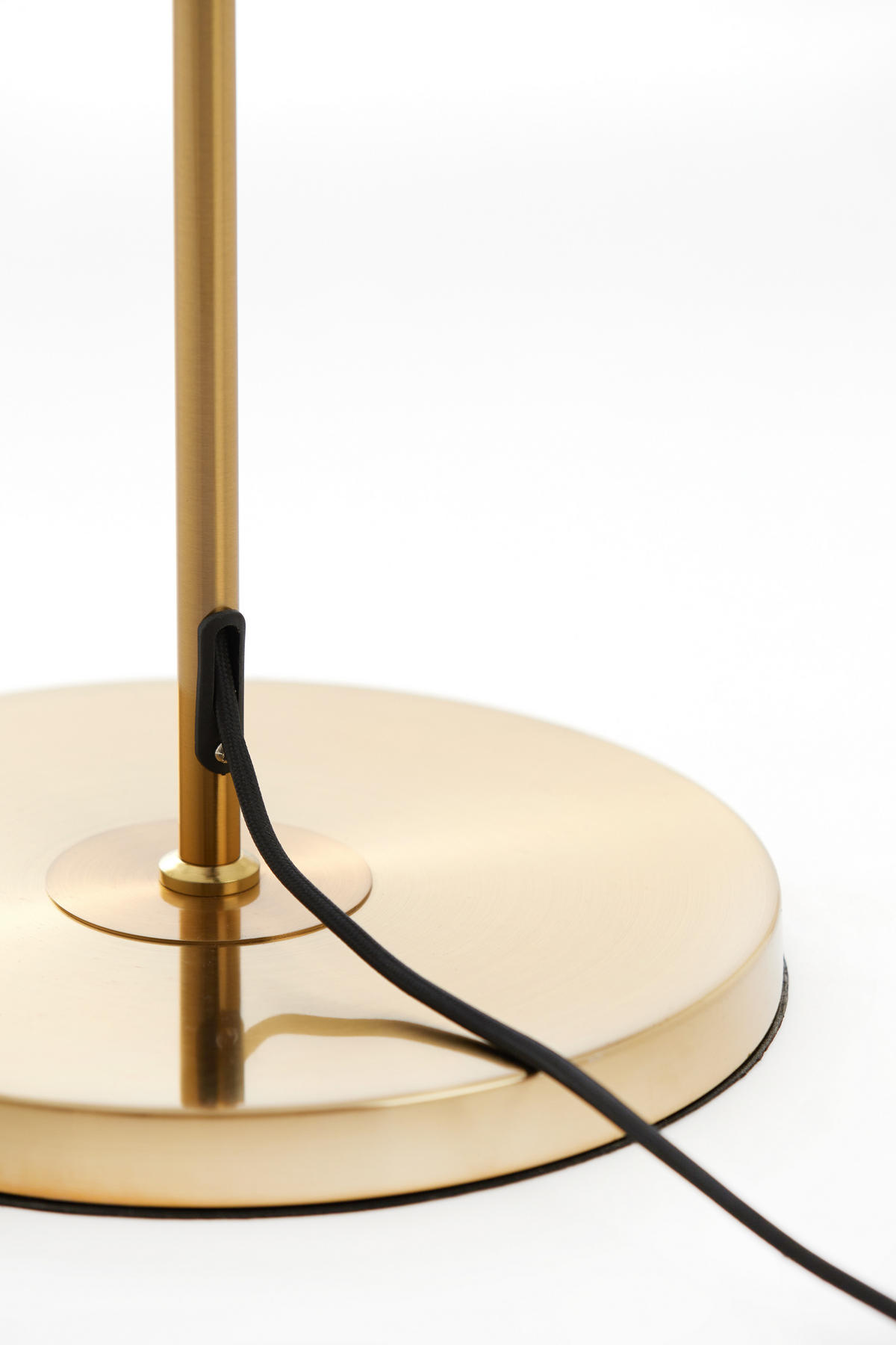 STEHLEUCHTE Medina Grau Ø30/160 cm - Grau, Glas (30/30/160cm) - Light & Living