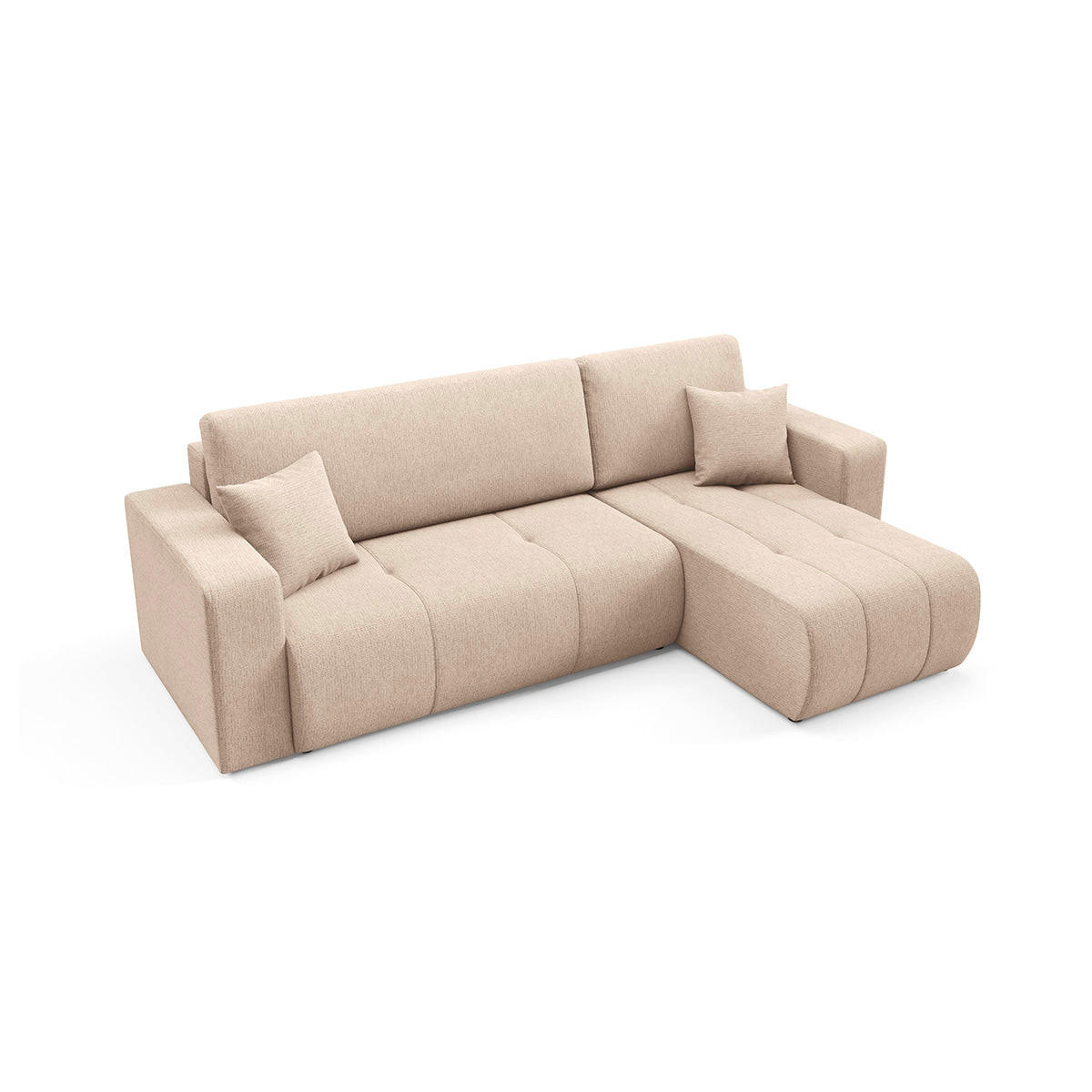 Petits-meubles Ecksofa Beige 247x145 cm