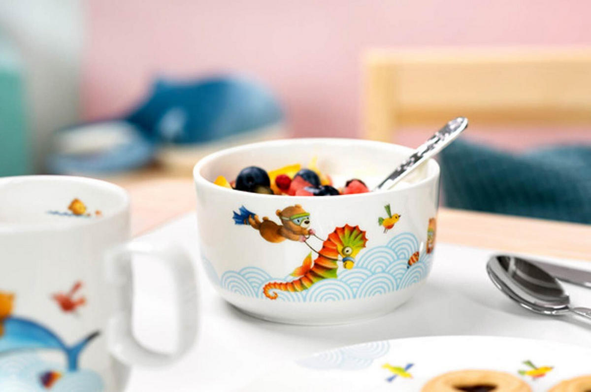 MÜSLISCHALE Happy as a Bear bunt ø 12.0 cm - Multicolor, Keramik (12cm) - Villeroy & Boch