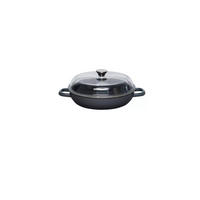 SCHMORPFANNE 3360037 - Dunkelgrau, Metall (28cm) - Riess