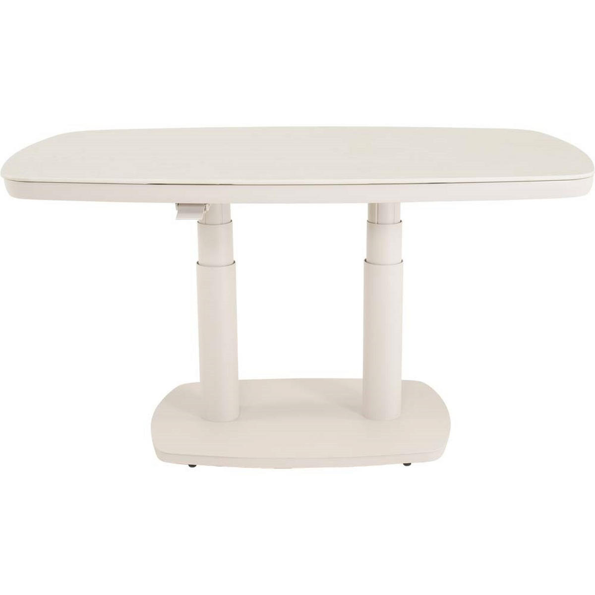 GARTENTISCH Geneva - Beige - 135/83/ cm - Beige, Metall (83/135cm) - Lesli Living