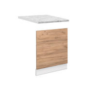 FRONTBLENDE Fame-Line Goldkraft Eiche 60 cm, AP Marmor - Honigeiche/Eiche Wotan, Holzwerkstoff (60/67.4/1.6cm) - Vicco