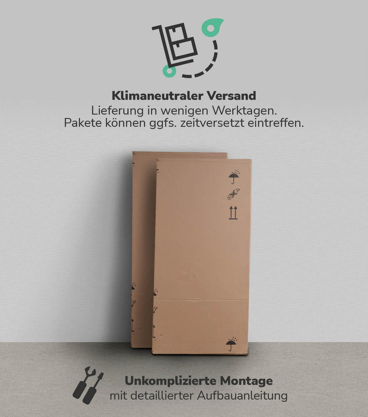 BADMÖBEL-SET 2-teilig Der Steuermann - Anthrazit, Holzwerkstoff (103/91/34cm) - Mokebo