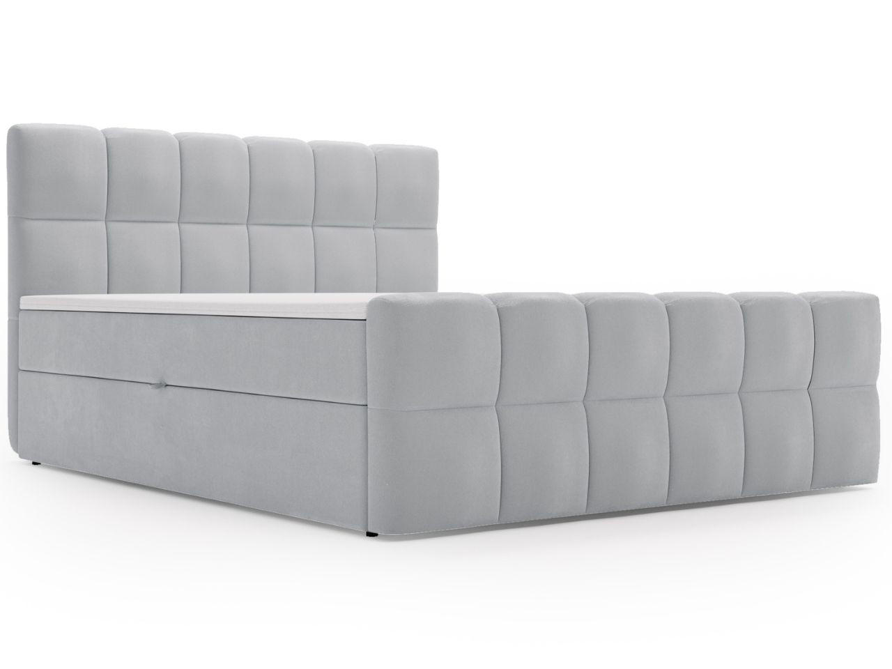 Graingold Boxbett Grau 200x200 cm