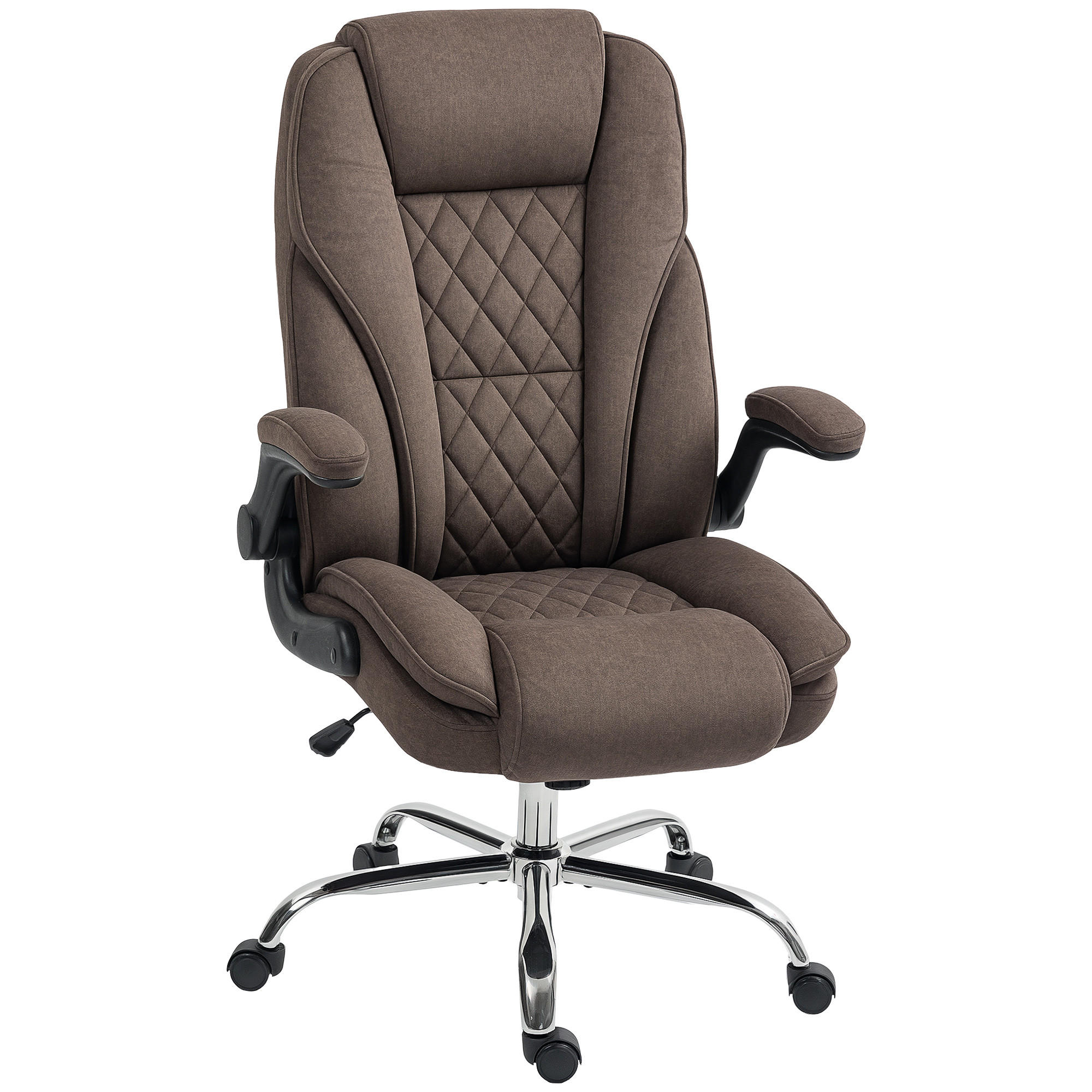 DREHSTUHL DE-11752 70/70/114-122 cm Braun - Braun, Textil (70/122/70cm) - ComfortXL