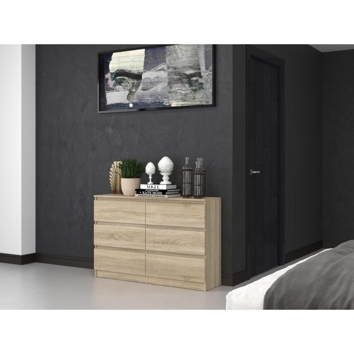 KOMMODE Sonoma Eiche 138/97/40 - Sonoma Eiche, Holzwerkstoff (138/97/40cm) - RAUMHIRSCH FURNITURE