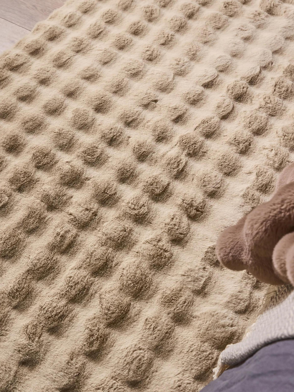 UMĚLÉ kožíškové koberce Dave Béžová 200x300 cm - béžová, textil/umělá hmota (200/300cm) - benuta Nest
