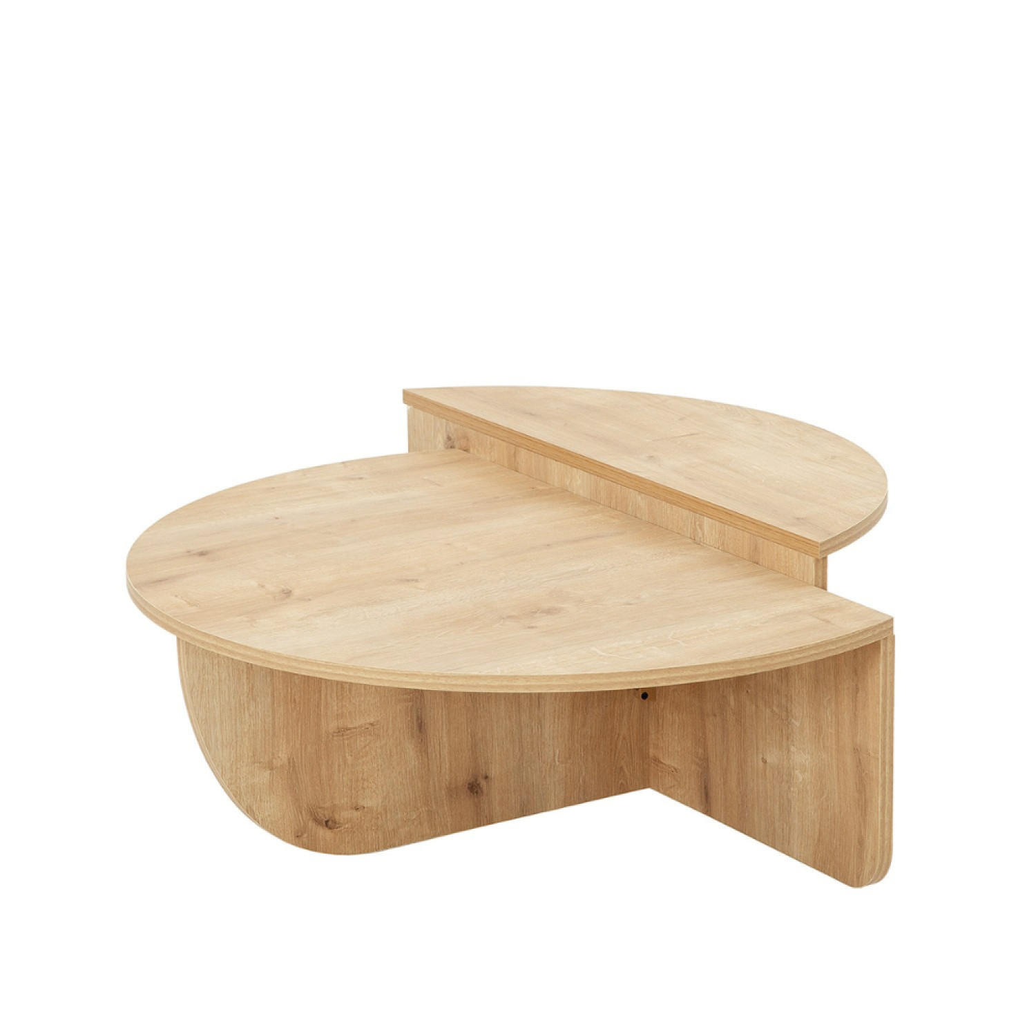 COUCHTISCH Carlow Braun - Braun, Holzwerkstoff (90/60/30cm) - Concept Usine