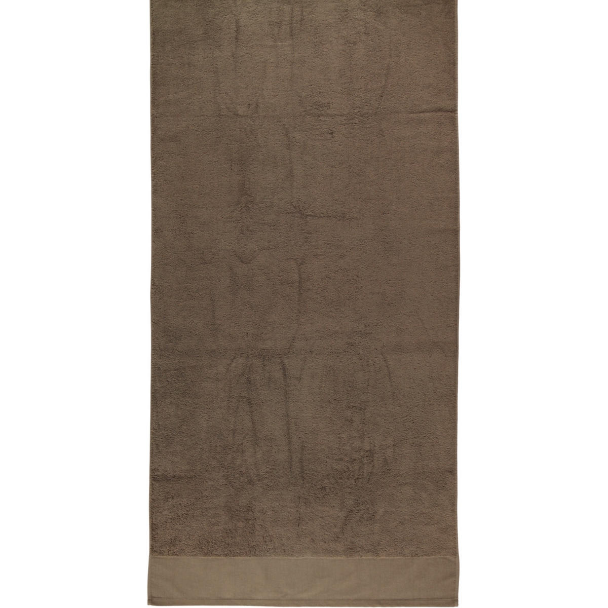 SAUNATUCH COMTESSE TAUPE - 58 - Braun, Textil (80/200cm) - Rhomtuft