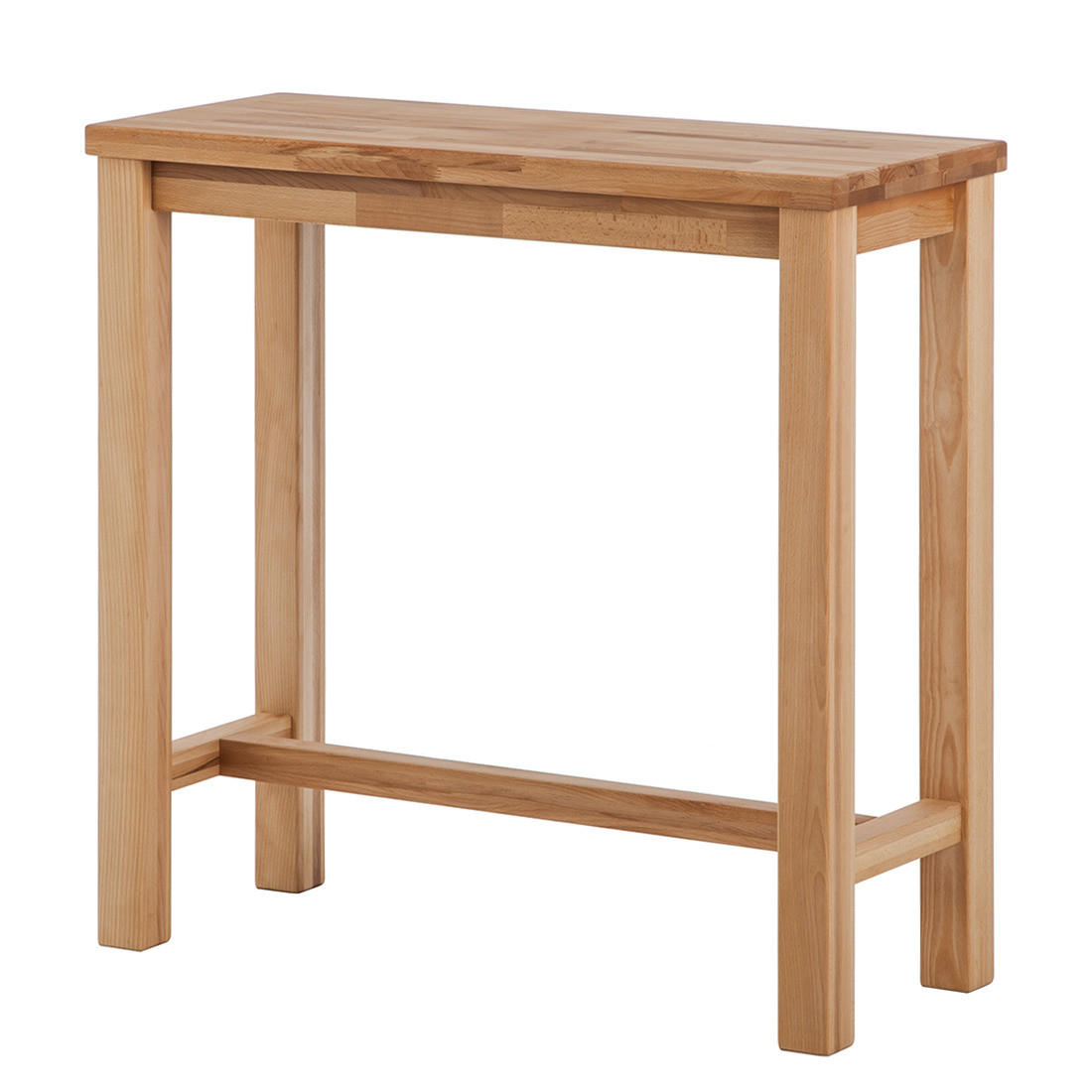 BARTISCH - Kernbuche massiv, geölt - Kernbuche, Holz (45/108/107cm) - home24