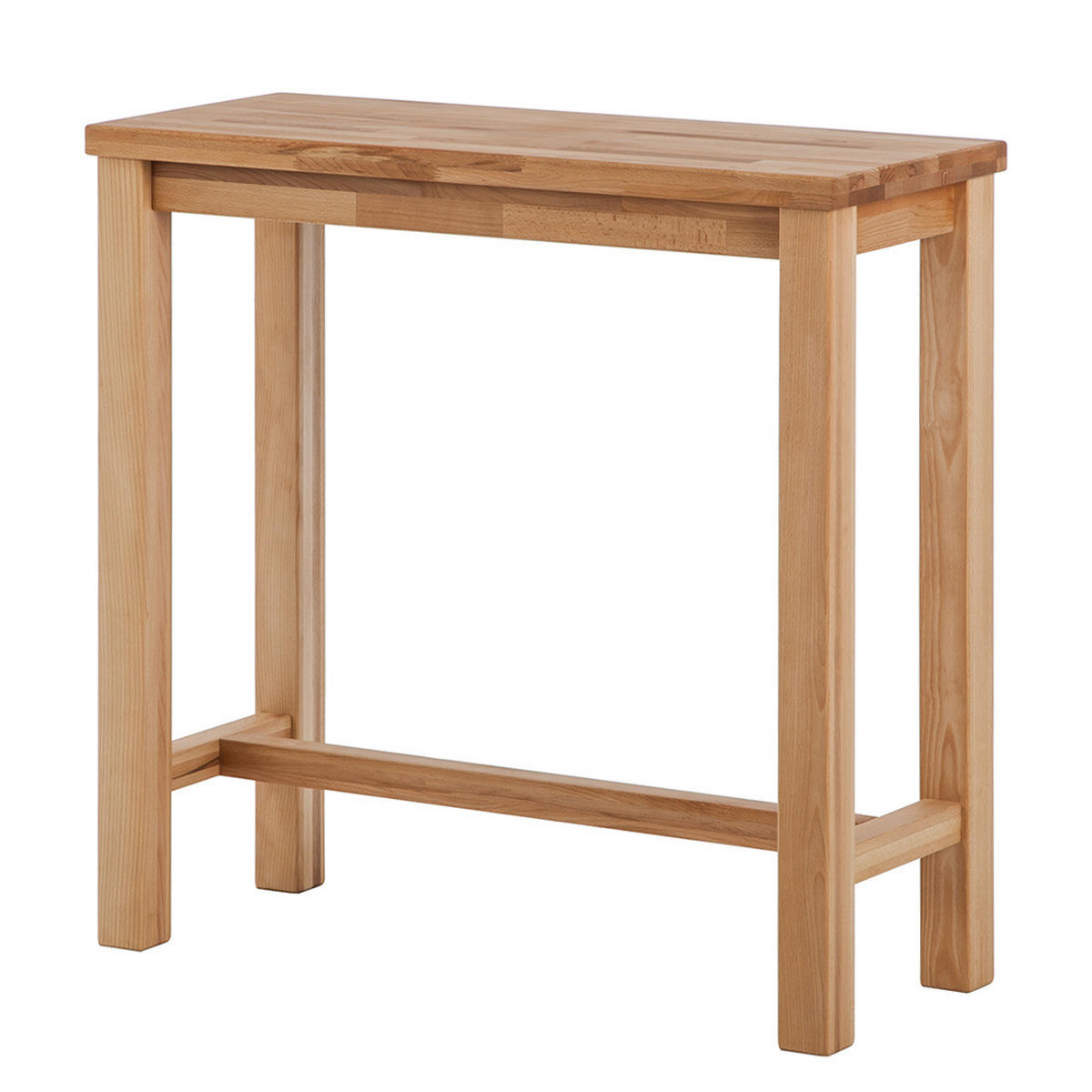 BARTISCH - Kernbuche massiv, geölt - Kernbuche, Holz (45/108/107cm) - home24