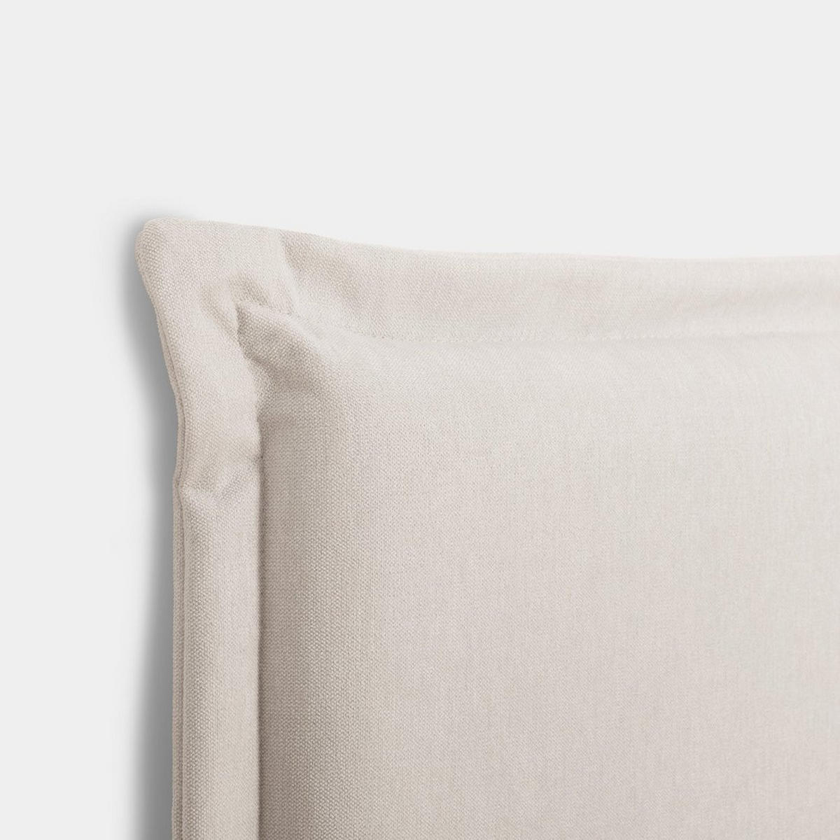 KOPFTEIL DOPPELTES Louise Beige 170 cm x 120 cm - Beige, Textil (170/7cm) - Klast Home