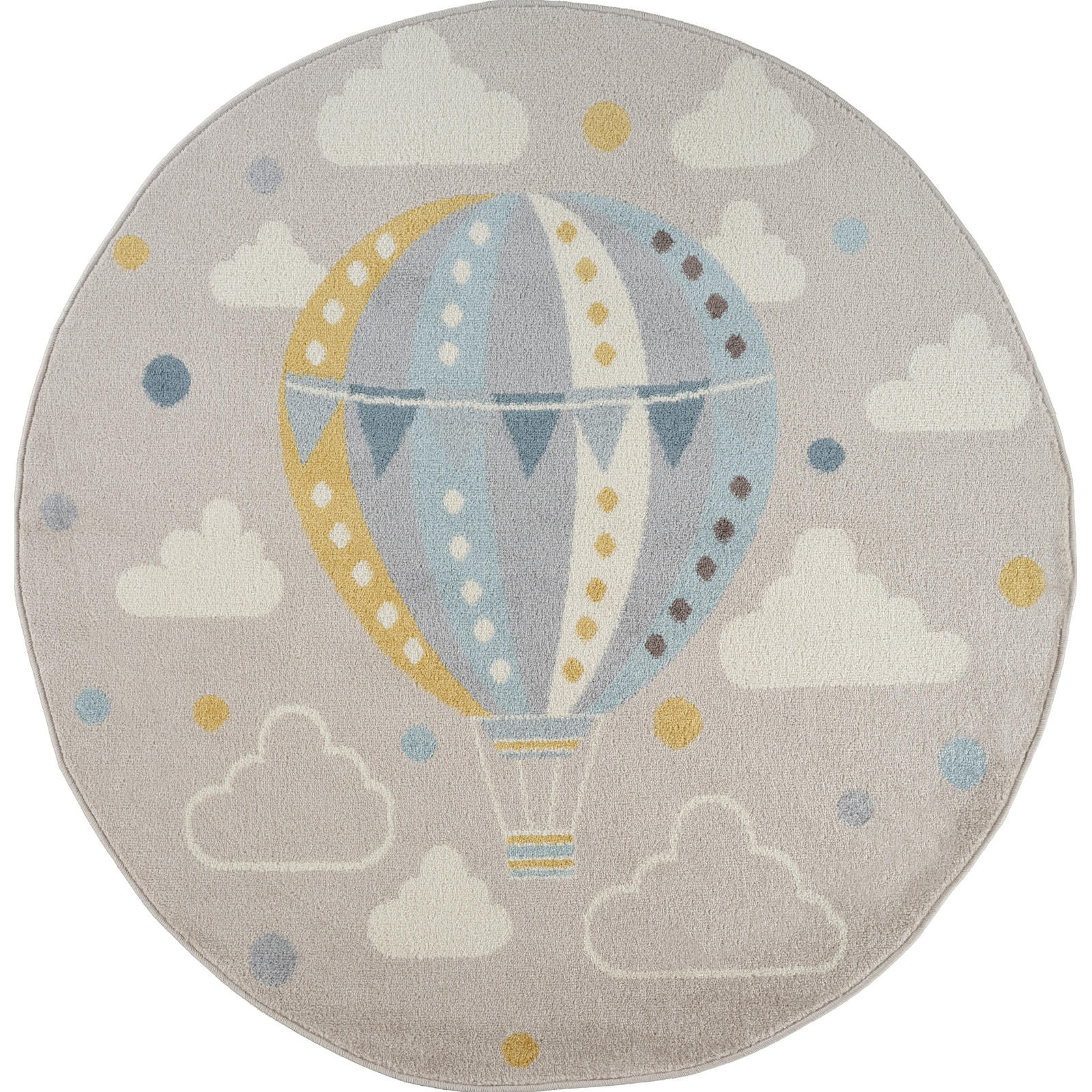 KINDERTEPPICH Ø 160 cm Mehrfarbig - Multicolor, Textil (160/160cm) - LIVABLISS