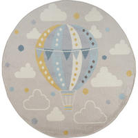 KINDERTEPPICH Ø 160 cm Mehrfarbig - Multicolor, Textil (160/160cm) - LIVABLISS