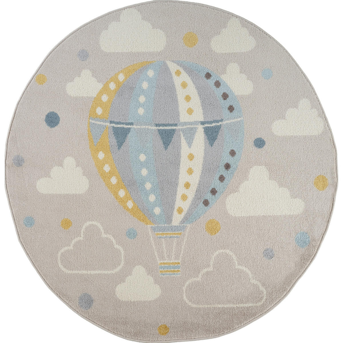 KINDERTEPPICH Ø 160 cm Mehrfarbig - Multicolor, Textil (160/160cm) - LIVABLISS