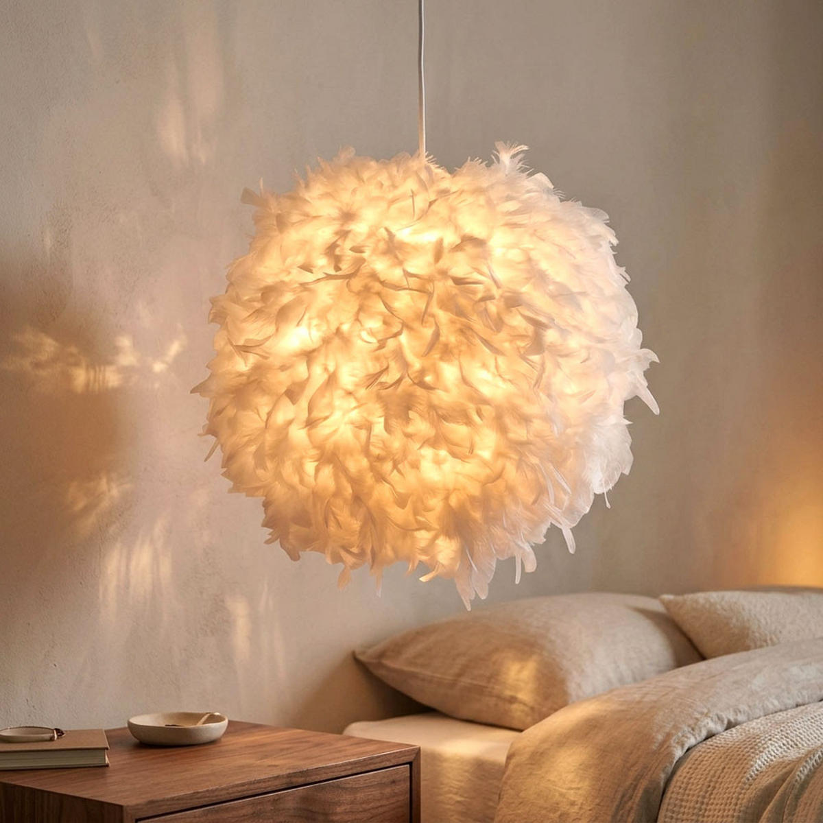 LED HÄNGELEUCHTE Katunga Weiß - Weiß, Metall (60/60/130cm) - Globo Lighting