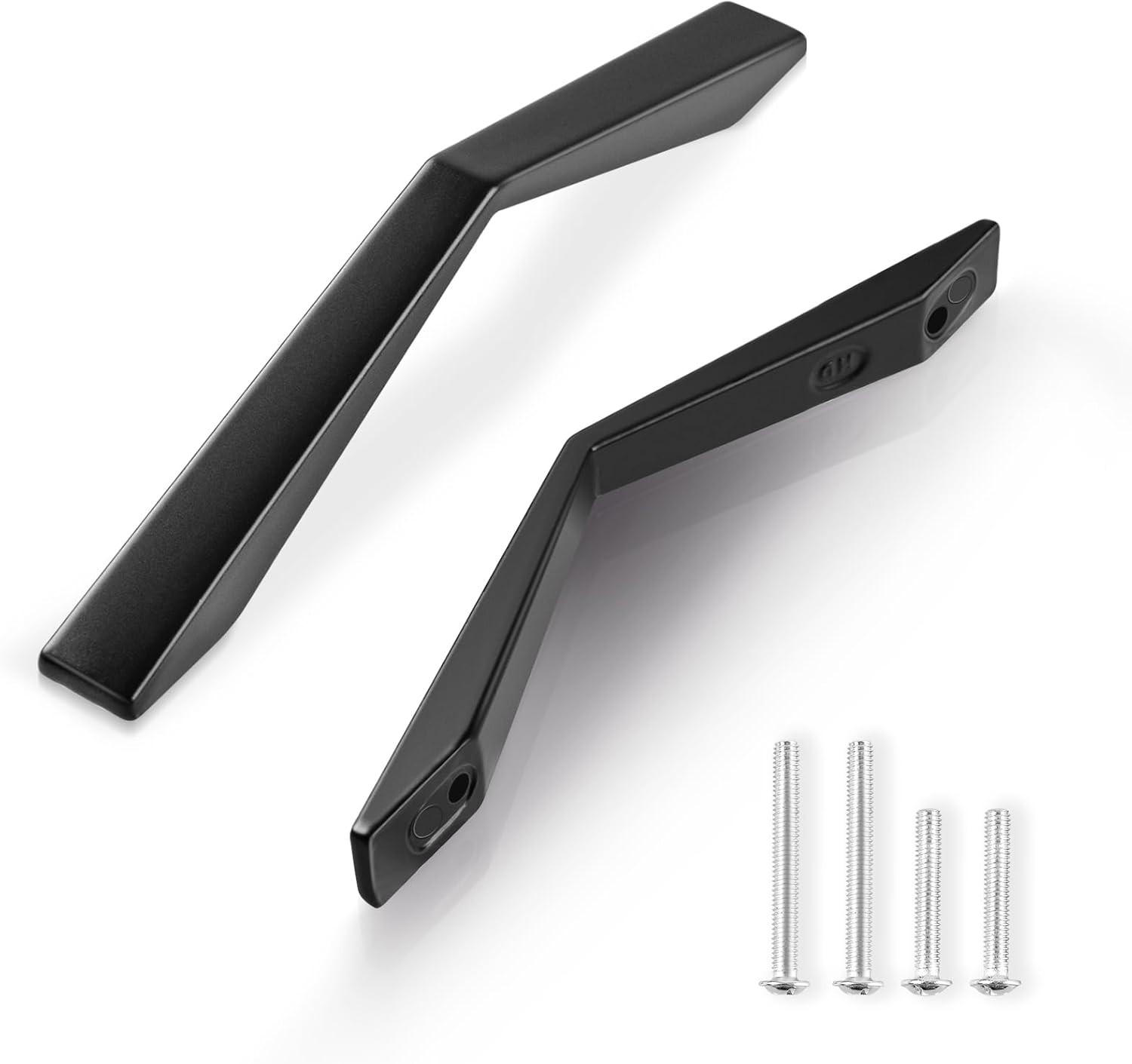 MÖBELGRIFF Schwarz 10er-Set 96 mm Aluminium 25/35 mm - Schwarz, Metall (1.5/3/0.6cm)