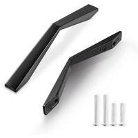 MÖBELGRIFF Schwarz 10er-Set 96 mm Aluminium 25/35 mm - Schwarz, Metall (1.5/3/0.6cm)