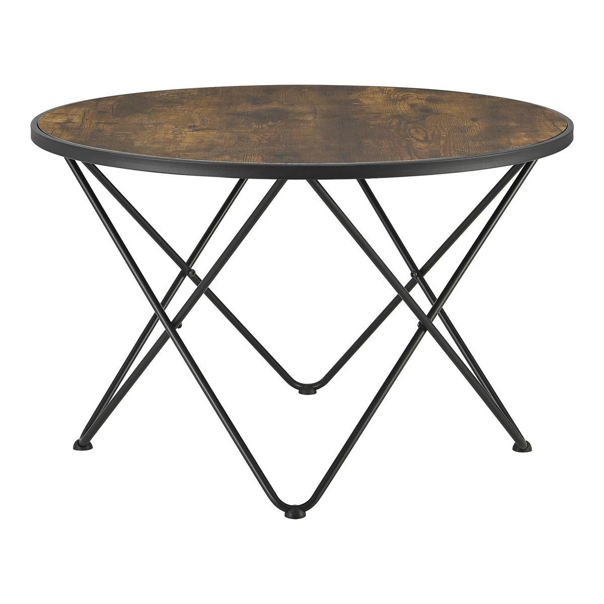 COUCHTISCH Goskamark 80/80/50 - Schwarz, Holzwerkstoff (80/80/50cm) - [en.casa]