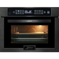MIKROWELLEN Backofen EM 6307 RS, 45 cm Hoch - Schwarz, Metall (59.4/45.5/46.5cm) - Kaiser Küchengeräte