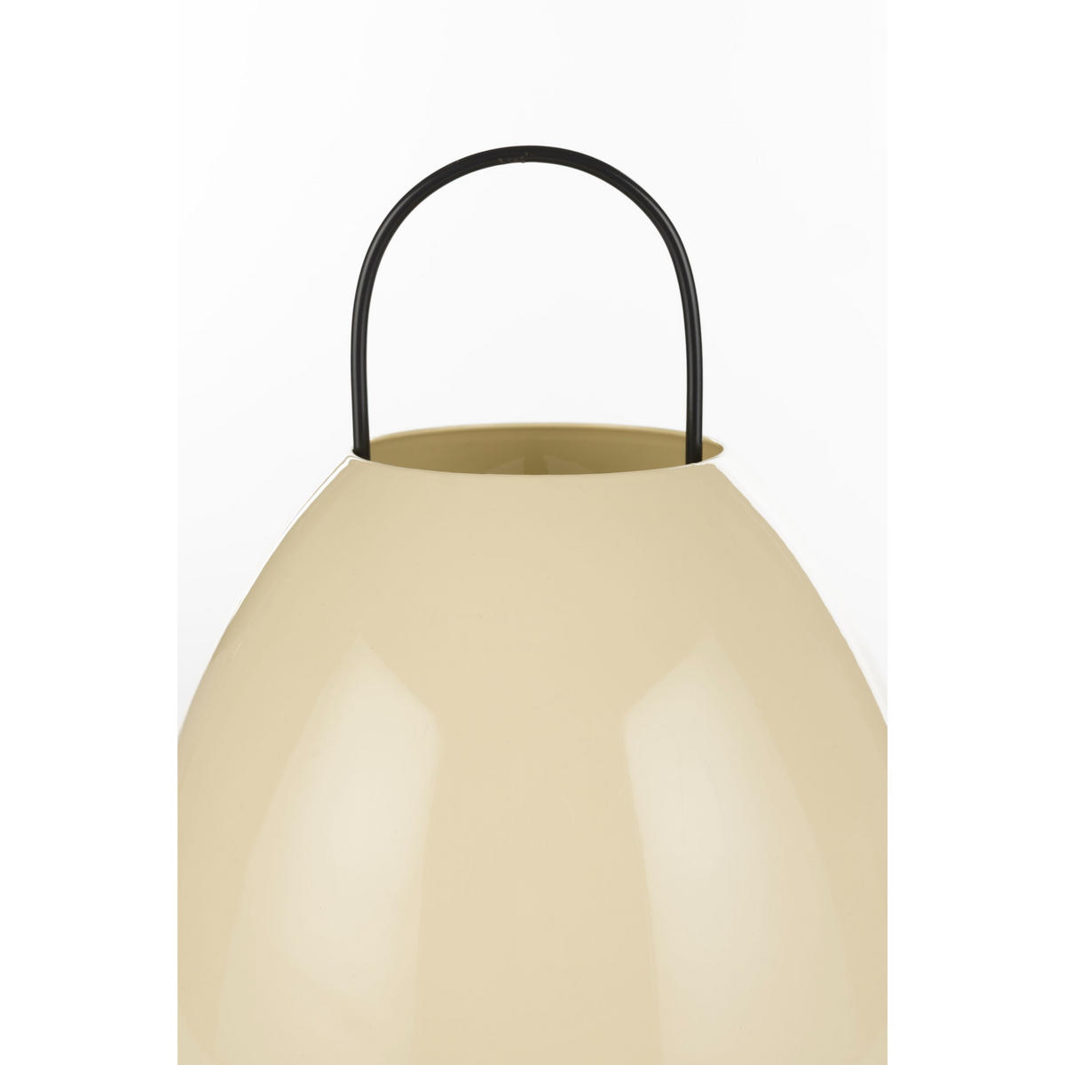 TISCHLAMPE Ovo Hellgelb - Beige, Metall (21/21/32cm) - Zuiver