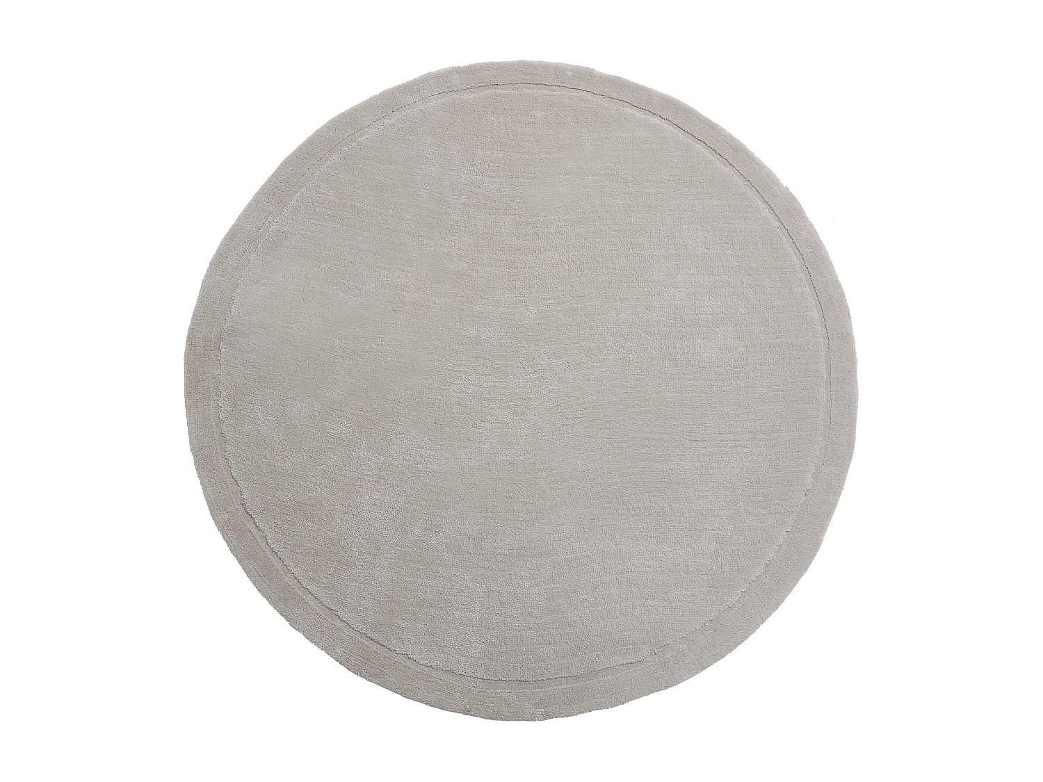 WOHNZIMMERTEPPICH - 200 cm x 200 cm - Stoff - Taupe - VELINA - Taupe, Textil (200/200cm) - Vente-Unique