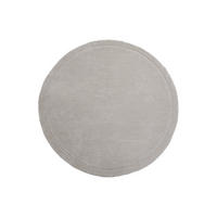 WOHNZIMMERTEPPICH - 200 cm x 200 cm - Stoff - Taupe - VELINA - Taupe, Textil (200/200cm) - Vente-Unique