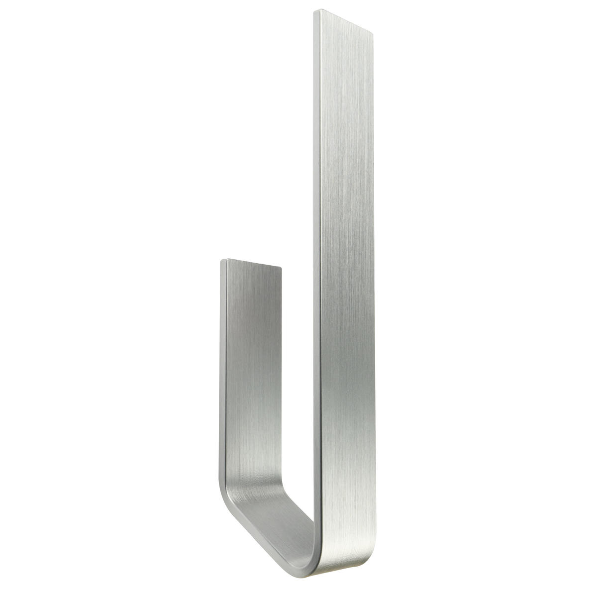 TOILETTEN ERSATZROLLENHALTER OHNE BOHREN - Silberfarben, Metall (3.4/23/6cm) - Designfabrik Hamburg