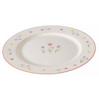 ESSTELLER Blümi Ø 27 cm - Hellrosa/Multicolor, Keramik (27cm) - Boltze Home