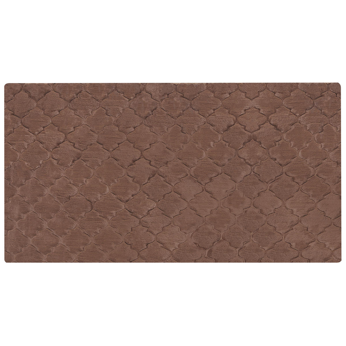 SHAGGY-KUNSTFELLTEPPICH Gharo 150/80 cm - Braun, Kunststoff (80/150cm) - Beliani