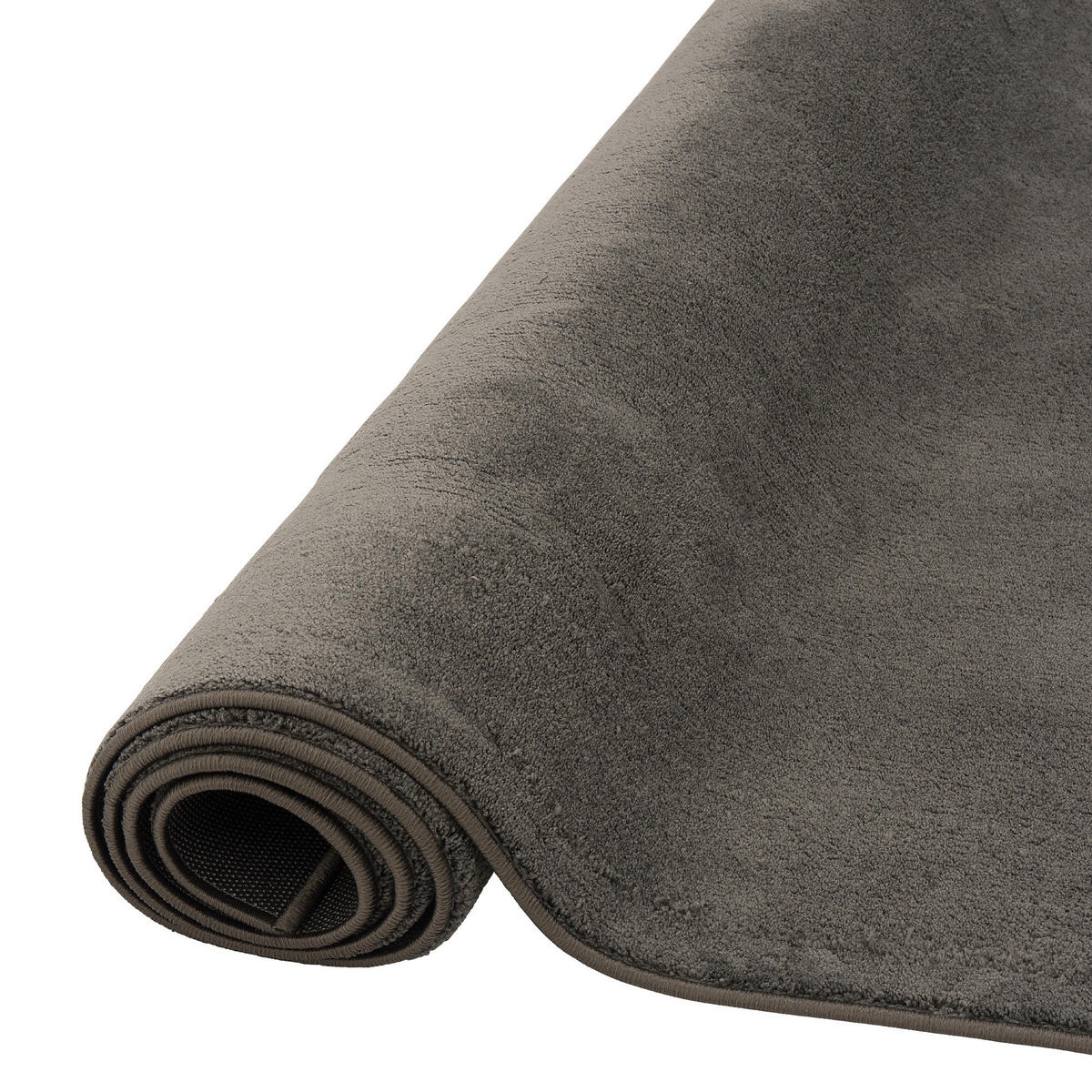 LUXUS SUPER SOFT HOCHFLOR LANGFLOR TEPPICH DELUXE - Anthrazit, Textil (200/250cm) - Snapstyle