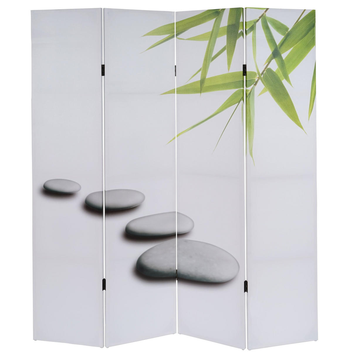 FOTO-PARAVENT Weiß, Altrosa - Altrosa/Weiß, Holz (160/180/2cm) - MCW