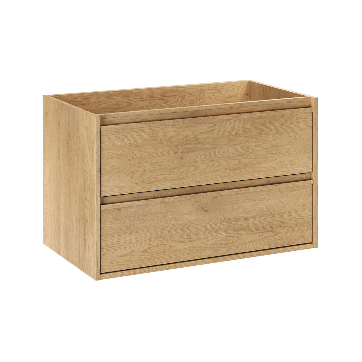 WASCHTISCHUNTERSCHRANK 80cm Edmé Holz - Braun, Holzwerkstoff (80/50/46cm) - Petits-meubles