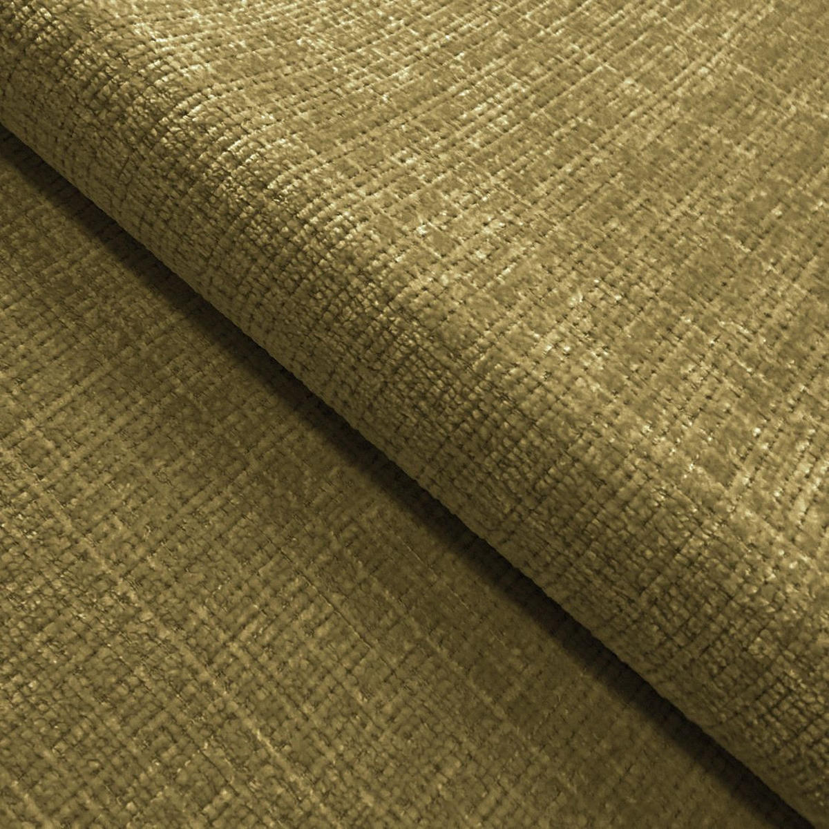 ECKSOFA Calma mit Schlaffunktion und Bettkasten im Bumpy-Design aus weichem Grün Chenille-Stoff - Ottomane rechts - Beige/Schwarz, Holz/Kunststoff (239/140cm) - S-Style Möbel