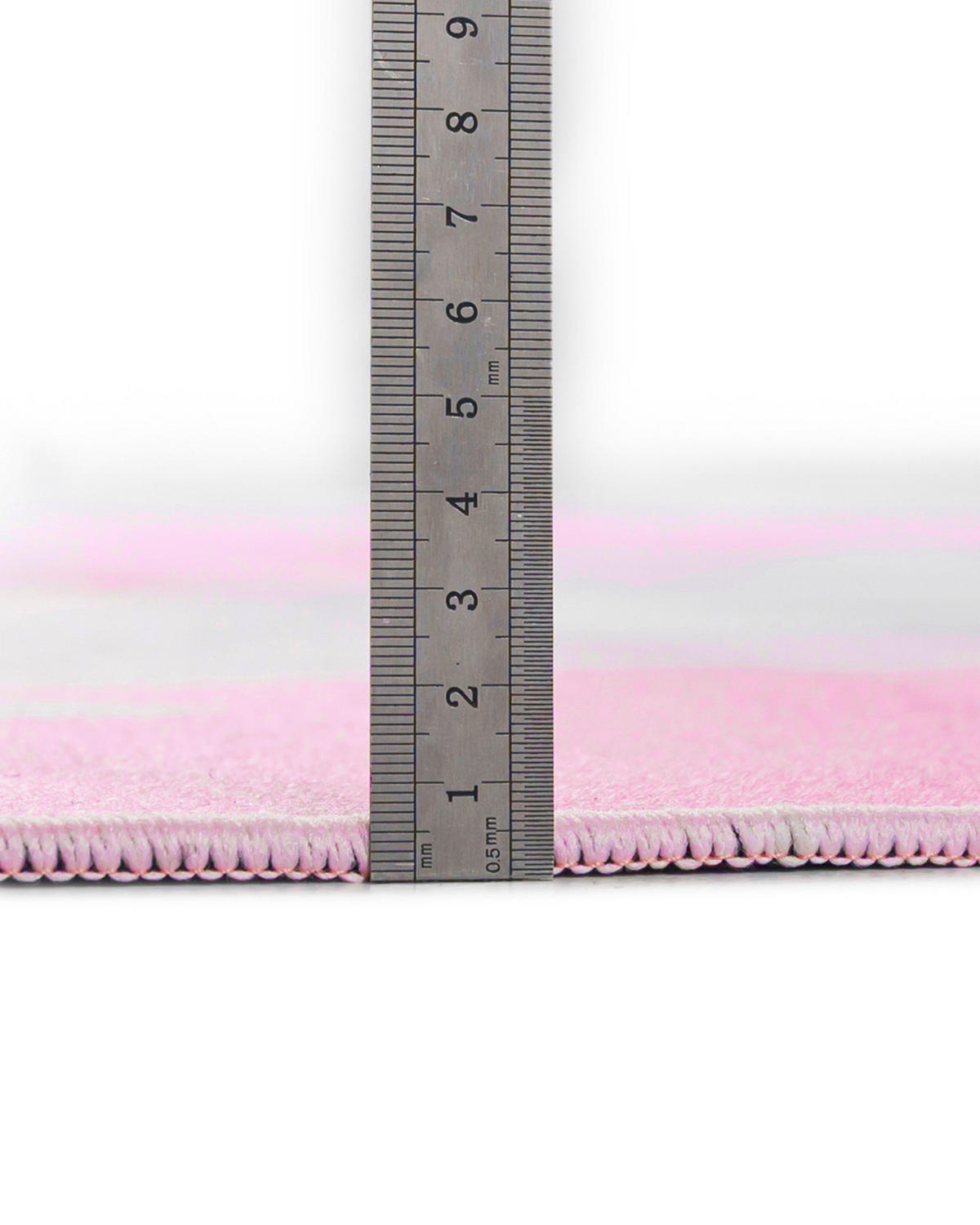KINDERTEPPICH Bambini Vola Mazovia 80x150cm Rosa Einhorn Kurzflor - Pink, Textil (80/150cm) - Mazovia