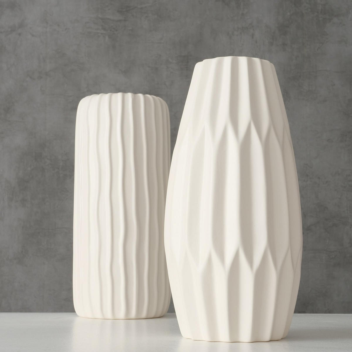 VASE Aquarel 26 cm - Beige, Keramik (26cm) - Boltze Home