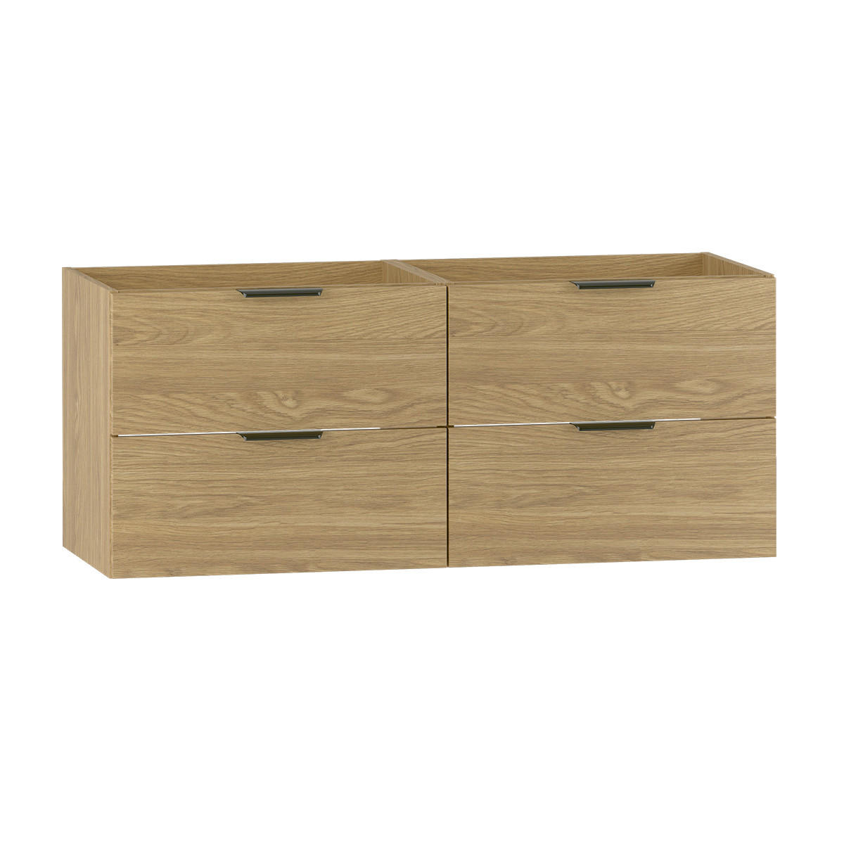 WASCHTISCHUNTERSCHRANK 120cm Astrid Holz - Braun, Holzwerkstoff (120/50/45.8cm) - Petits-meubles